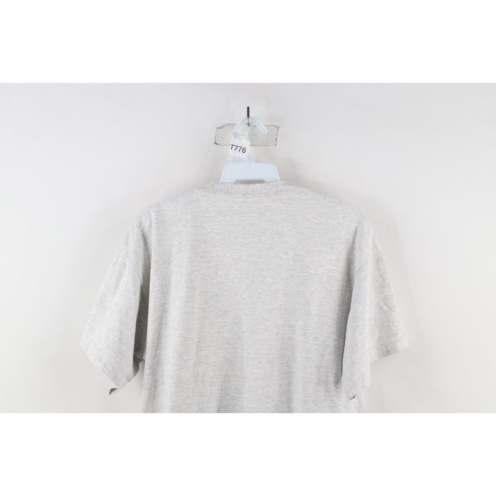 Vintage 90s Mens Large Philadelphia Eagles Football Legends T-Shirt Gray USA - Picture 12 of 13